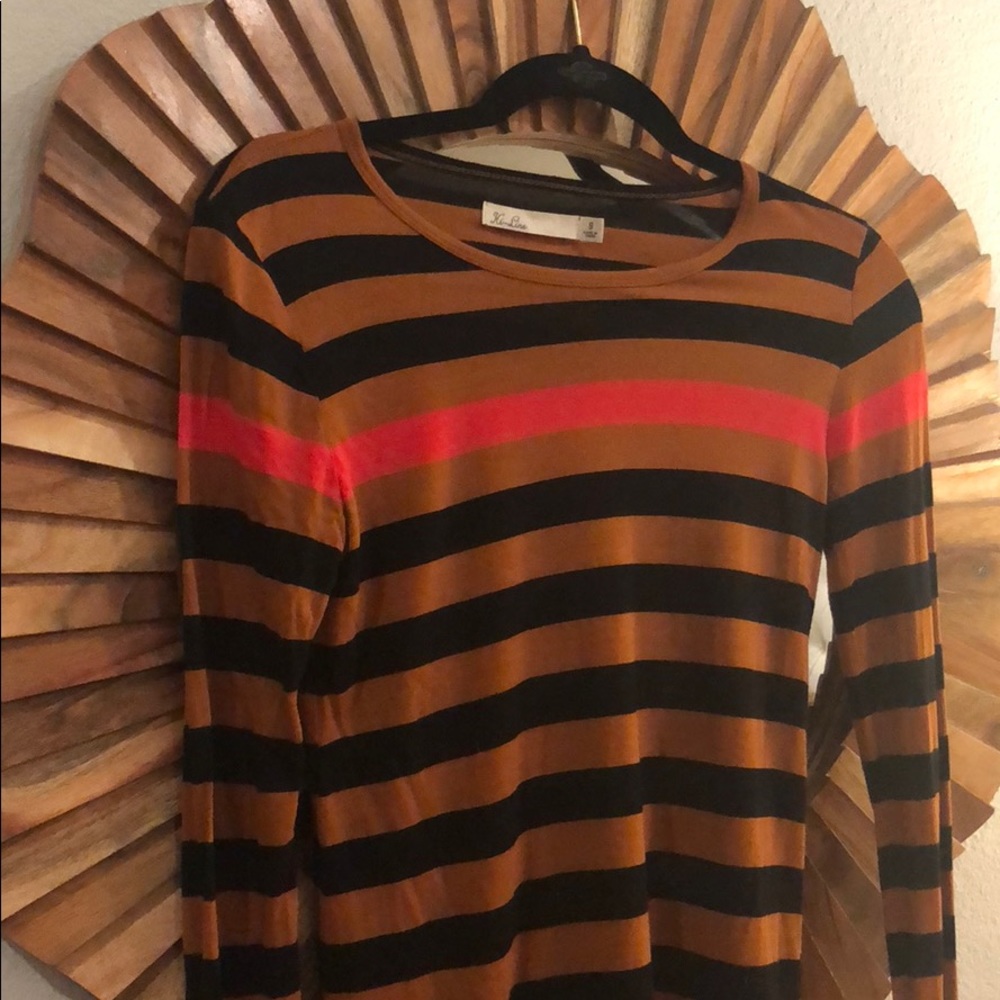 Long sleeve easy going tee by Hi-Line for Madewell